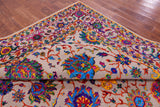 Persian Tabriz Hand Knotted Wool & Silk Rug - 9' 0" X 11' 11" - Golden Nile