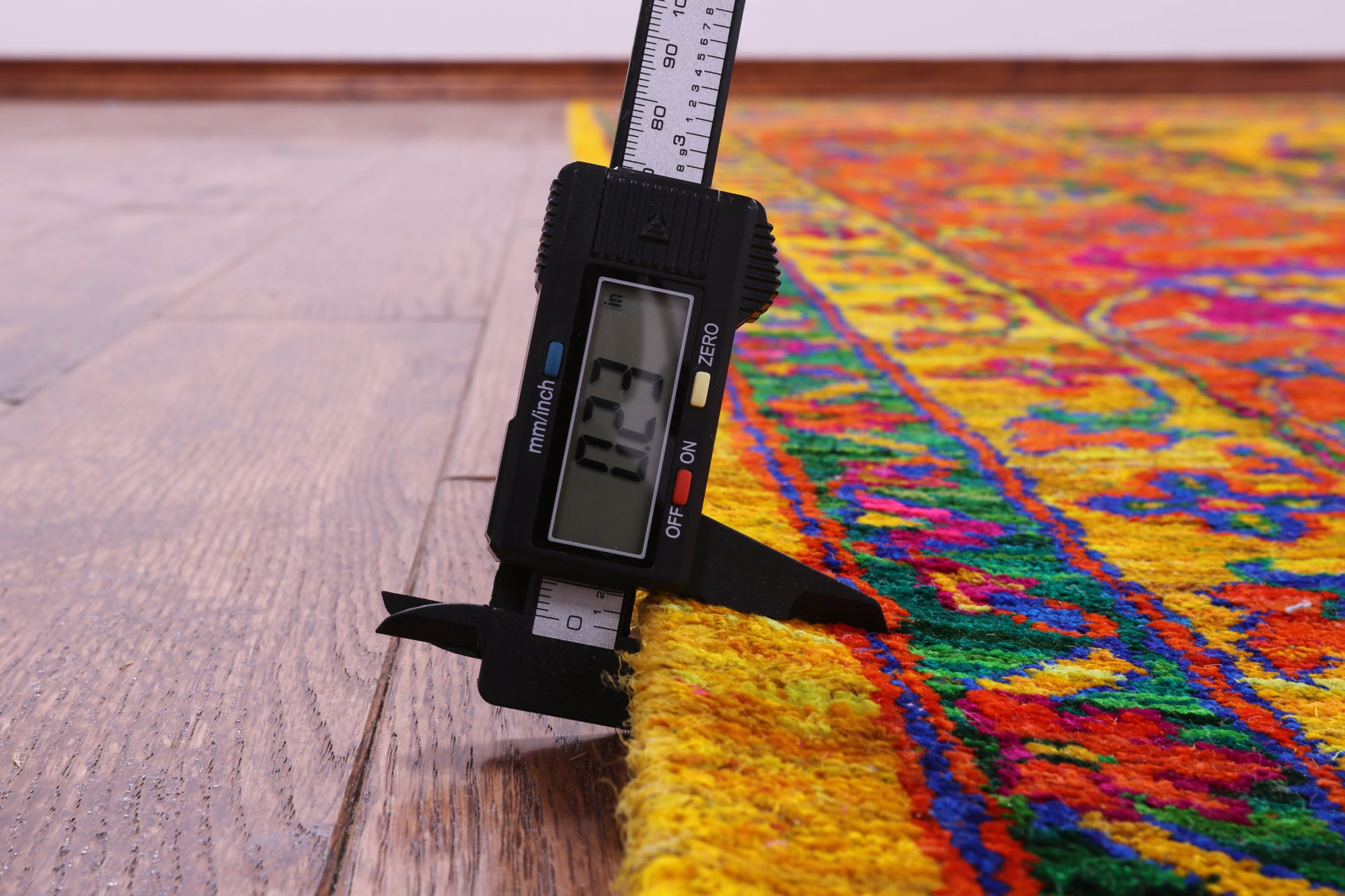 Gold Persian Tabriz Hand Knotted 100% Silk Rug - 9' 11" X 14' 0" - Golden Nile