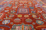 Persian Tabriz Hand Knotted Wool Rug - 14' 1" X 19' 11" - Golden Nile