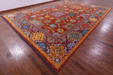Persian Tabriz Hand Knotted Wool Rug - 14' 1" X 19' 11" - Golden Nile
