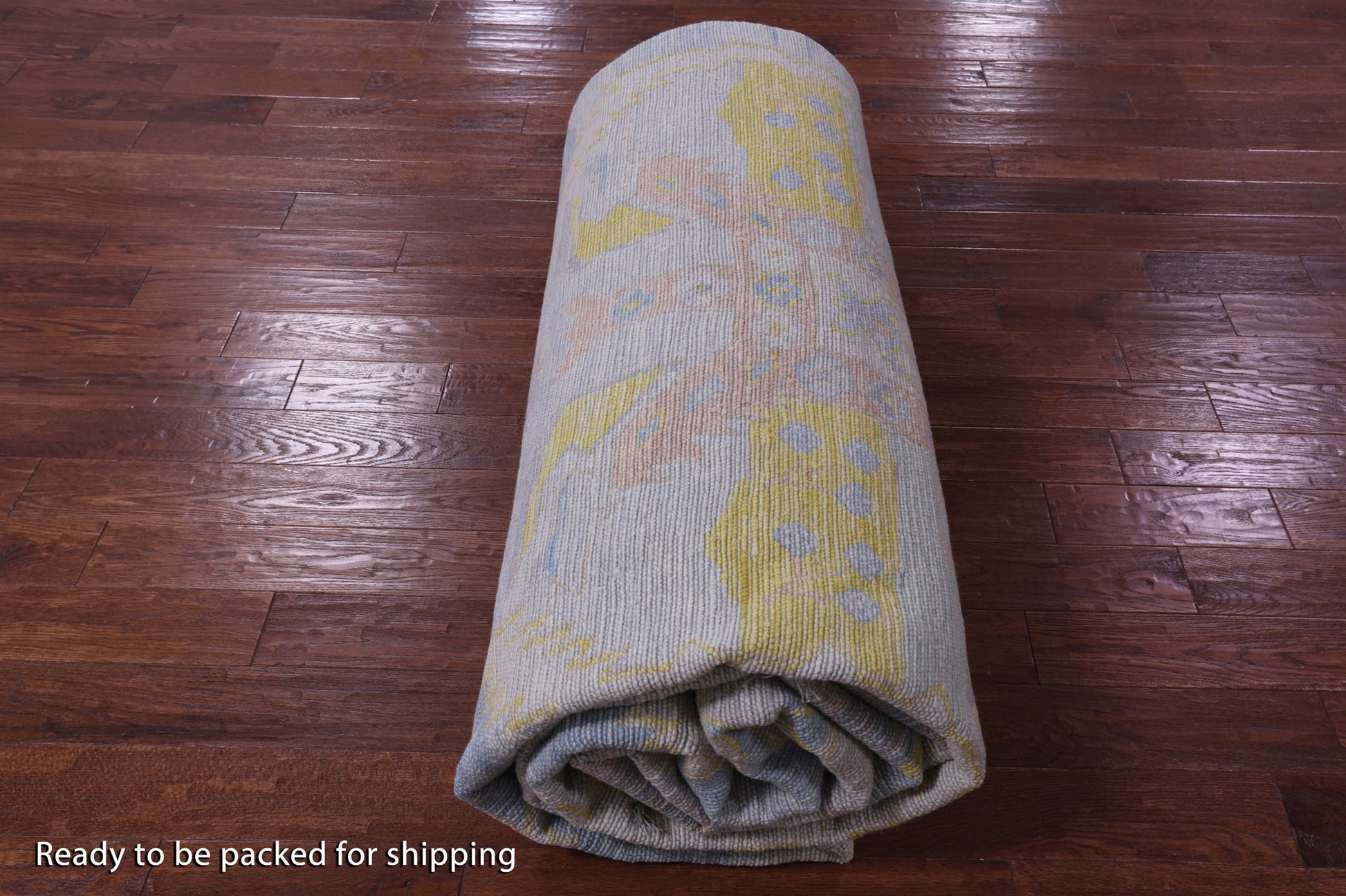 Silver Persian Bakshaish Hand Knotted Wool Rug - 12' 1" X 18' 0" - Golden Nile