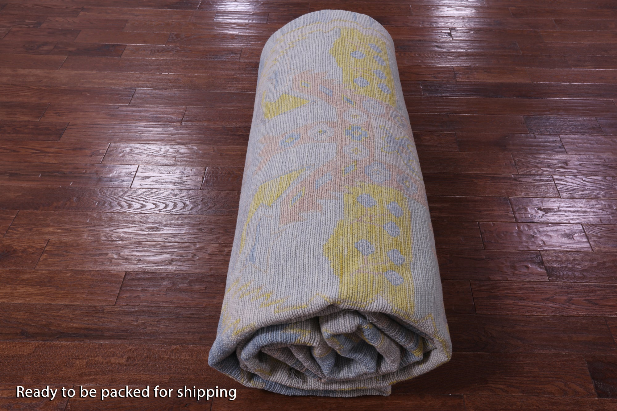 Silver Persian Bakshaish Hand Knotted Wool Rug - 12' 1" X 18' 0" - Golden Nile