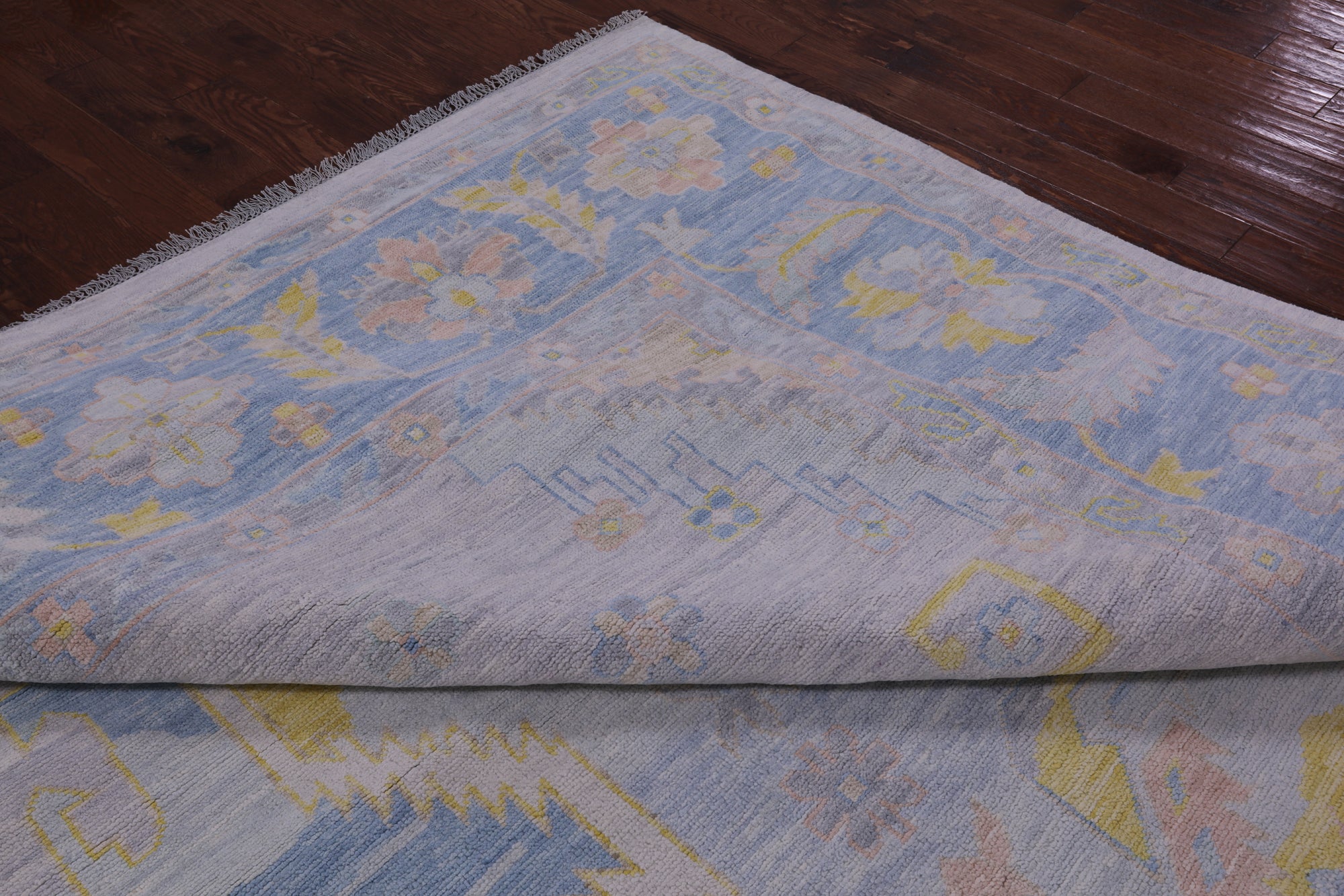 Silver Persian Bakshaish Hand Knotted Wool Rug - 12' 1" X 18' 0" - Golden Nile
