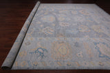 SUPER SALE Silver Persian Sultanabad Hand Knotted Wool Rug - 12' 2" X 15' 1"