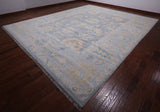 SUPER SALE Silver Persian Sultanabad Hand Knotted Wool Rug - 12' 2" X 15' 1"