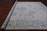 Silver Persian Bakshaish Hand Knotted Wool Rug - 12' 2" X 14' 10"