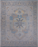 Silver Persian Bakshaish Hand Knotted Wool Rug - 12' 2" X 14' 10"