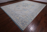 Silver Persian Bakshaish Hand Knotted Wool Rug - 12' 2" X 14' 10"