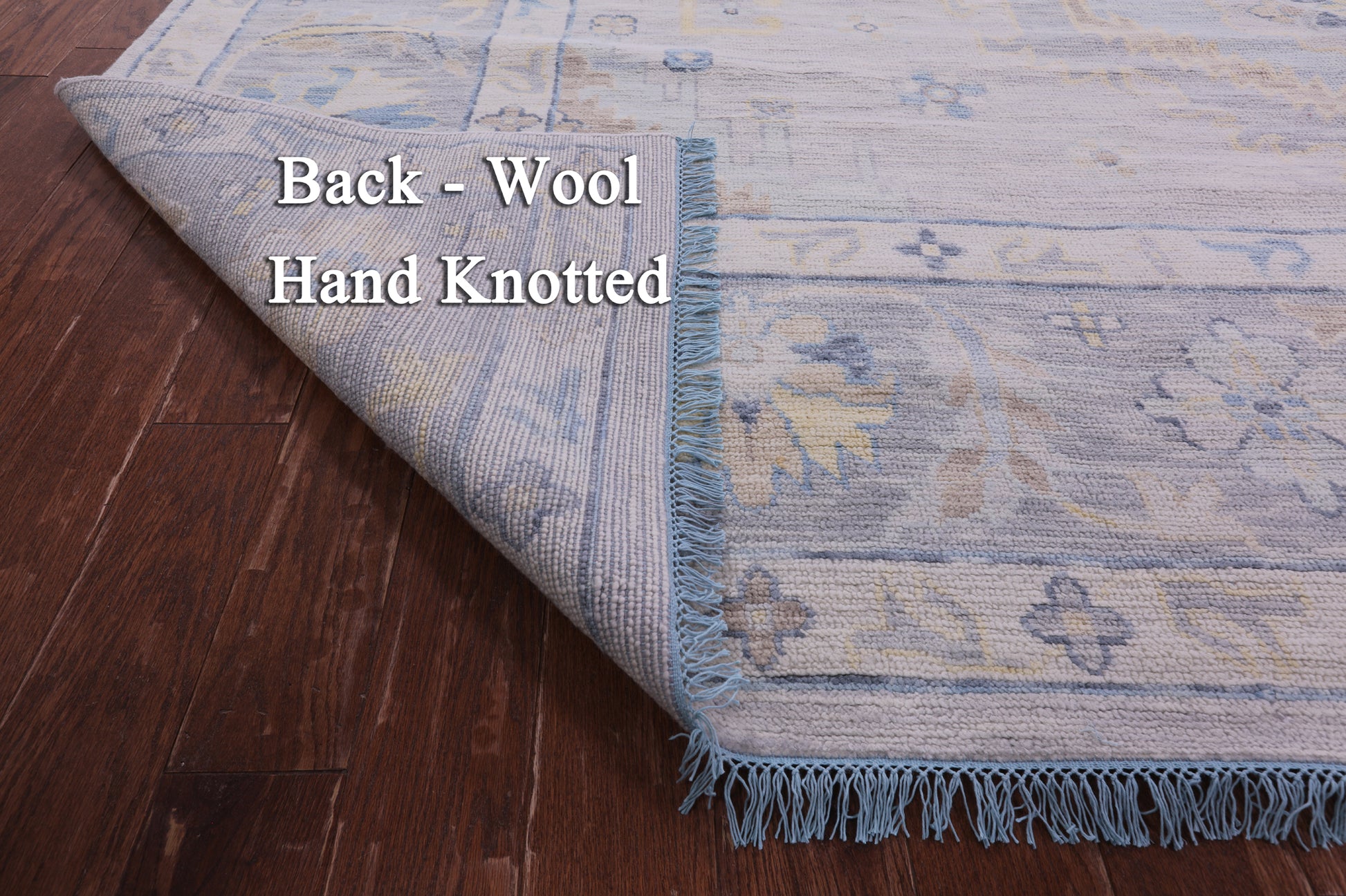 Silver Persian Bakshaish Hand Knotted Wool Rug - 12' 2" X 14' 10" - Golden Nile