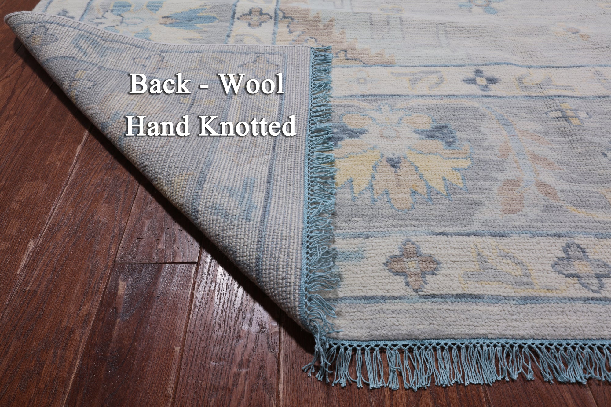 Silver Persian Bakshaish Hand Knotted Wool Rug - 12' 2" X 14' 10"