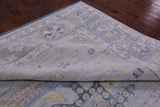 Silver Persian Bakshaish Hand Knotted Wool Rug - 12' 2" X 14' 10" - Golden Nile
