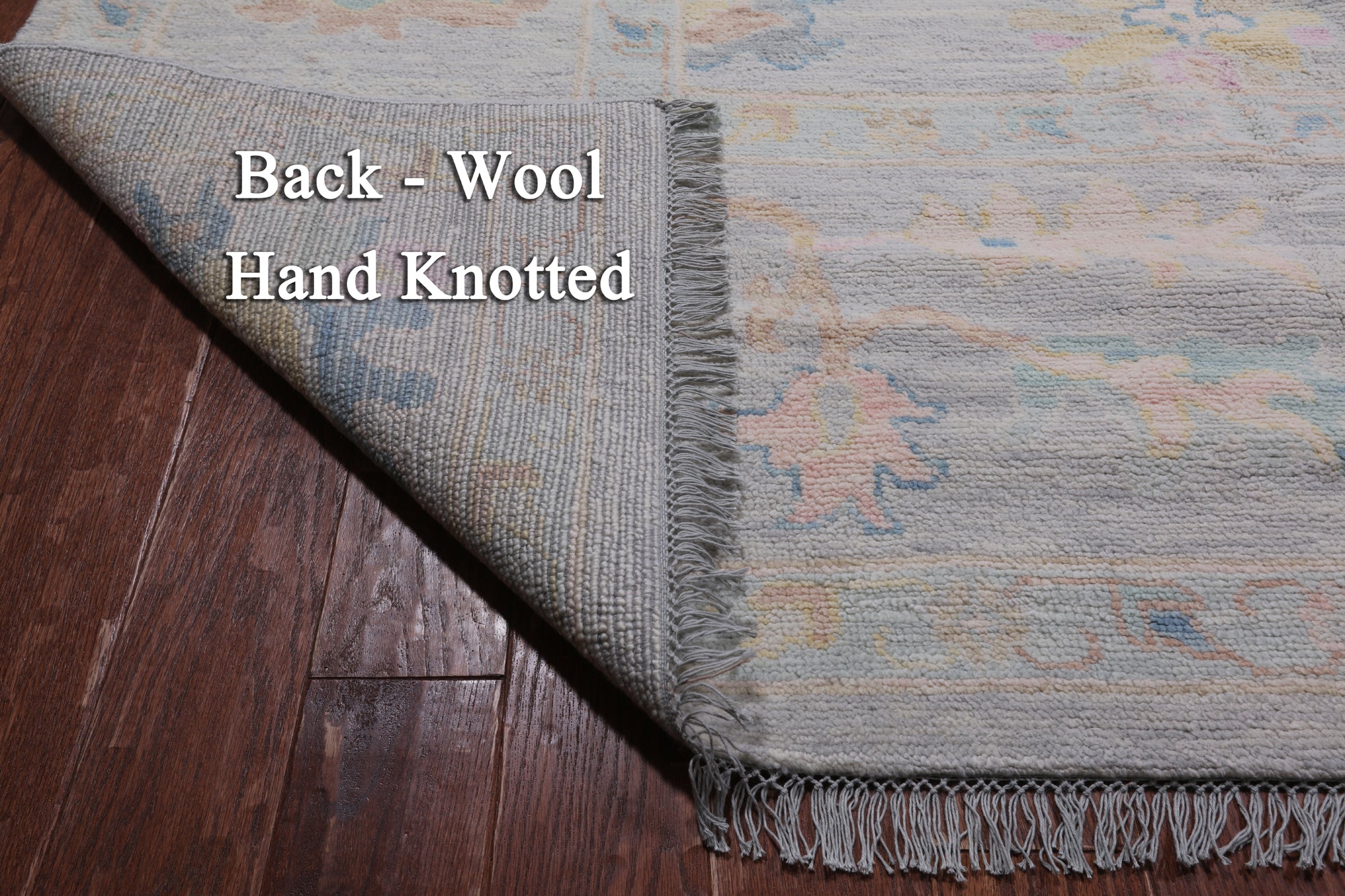 SUPER SALE Silver Persian Sultanabad Hand Knotted Wool Rug - 12' 3" X 15' 0"