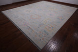 SUPER SALE Silver Persian Sultanabad Hand Knotted Wool Rug - 12' 3" X 15' 0"