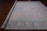 SUPER SALE Silver Persian Sultanabad Hand Knotted Wool Rug - 12' 1" X 15' 0"