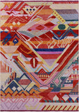 Tribal Moroccan Handmade Wool Rug - 9' 10" X 13' 10" - Golden Nile