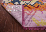 Tribal Moroccan Handmade Wool Rug - 9' 10" X 13' 10" - Golden Nile