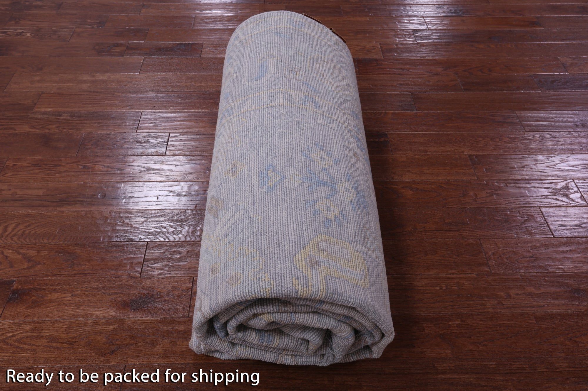 Grey Persian Fine Serapi Handmade Wool Rug - 10' 2" X 13' 9" - Golden Nile
