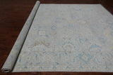 Grey Persian Fine Serapi Handmade Wool Rug - 10' 2" X 13' 9"