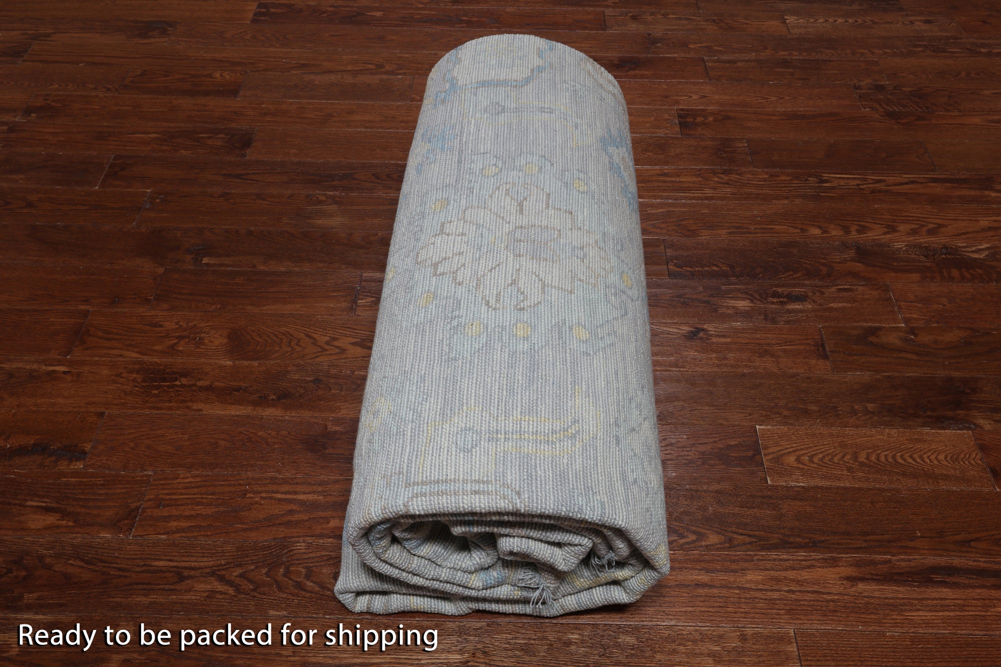Grey Persian Fine Serapi Handmade Wool Rug - 10' 2" X 13' 9"