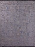 Grey Persian Fine Serapi Handmade Wool Rug - 10' 2" X 13' 9" - Golden Nile
