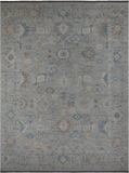 Grey Persian Fine Serapi Handmade Wool Rug - 10' 2" X 13' 9"