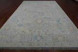 Grey Persian Fine Serapi Handmade Wool Rug - 10' 2" X 13' 9"