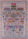Tribal Moroccan Handmade Wool Rug - 10' 2" X 13' 10" - Golden Nile