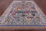 Tribal Moroccan Handmade Wool Rug - 10' 2" X 13' 10" - Golden Nile