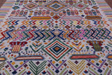 Tribal Moroccan Handmade Wool Rug - 10' 2" X 13' 10" - Golden Nile