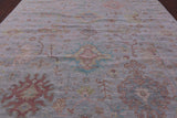 Silver Persian Sultanabad Hand Knotted Wool Rug - 10' 2" X 13' 9" - Golden Nile