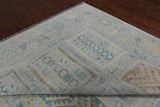 Grey Tribal Persian Gabbeh Hand Knotted Wool Rug - 10' 3" X 13' 10"