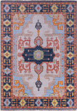 Geometric Heriz Serapi Handmade Wool Rug - 9' 10" X 13' 10" - Golden Nile