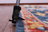 Geometric Heriz Serapi Handmade Wool Rug - 9' 10" X 13' 10" - Golden Nile
