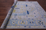 Blue Persian Bakshaish Hand Knotted Wool Rug - 10' 3" X 13' 7" - Golden Nile