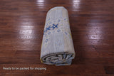 Blue Persian Bakshaish Hand Knotted Wool Rug - 10' 3" X 13' 7" - Golden Nile