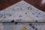 Blue Persian Bakshaish Hand Knotted Wool Rug - 10' 3" X 13' 7" - Golden Nile
