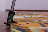 Tribal Moroccan Hand Knotted Wool Rug - 10' 2" X 13' 11" - Golden Nile