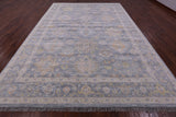 Grey Persian Fine Serapi Hand Knotted Wool Rug - 9' 10" X 13' 9" - Golden Nile
