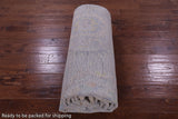 Silver Turkish Oushak Handmade Wool Rug - 10' 2" X 13' 10" - Golden Nile