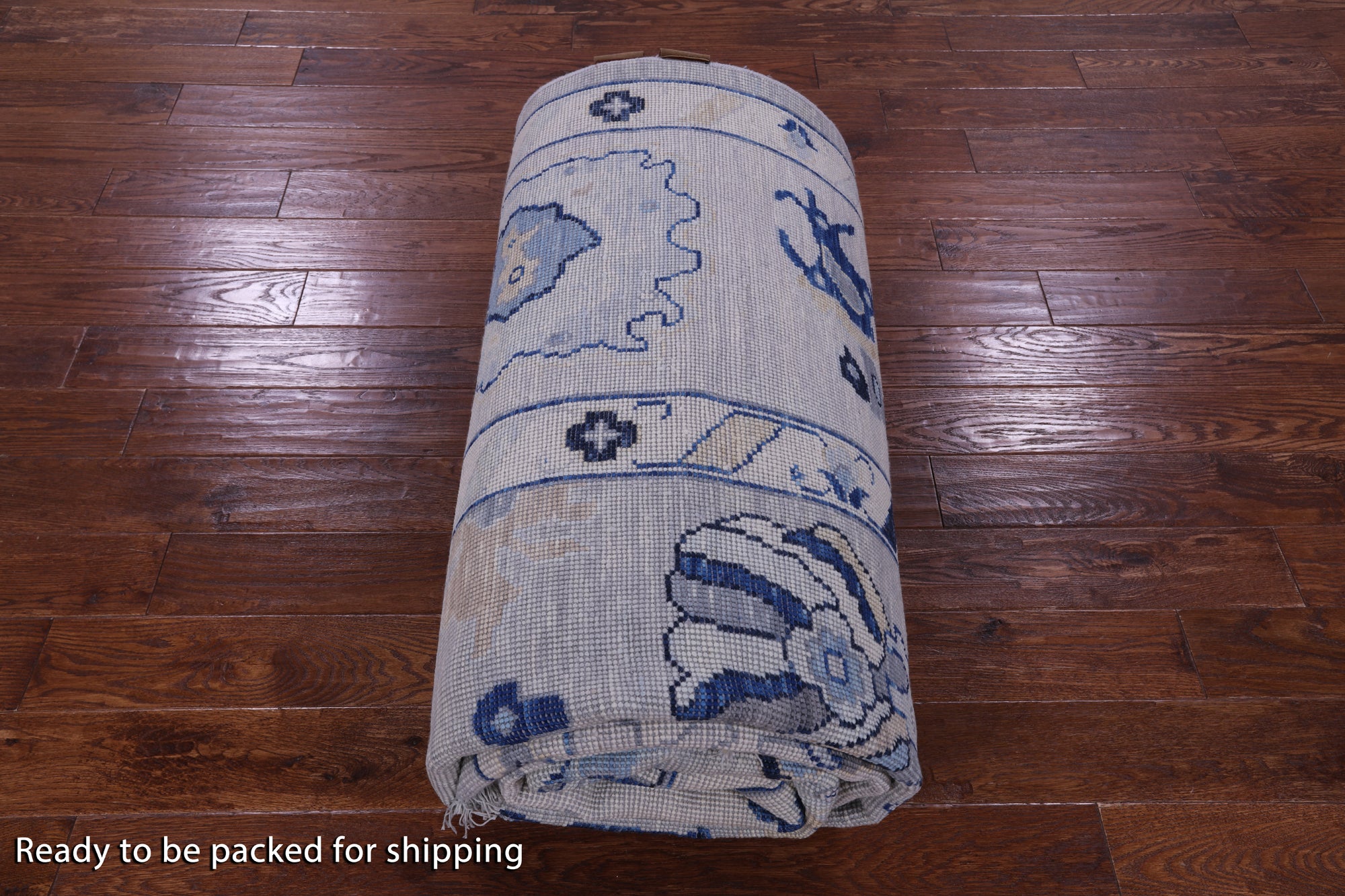 Grey Persian Sultanabad Hand Knotted Wool Rug - 10' 0" X 14' 0" - Golden Nile