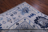 Grey Persian Sultanabad Hand Knotted Wool Rug - 10' 0" X 14' 0" - Golden Nile