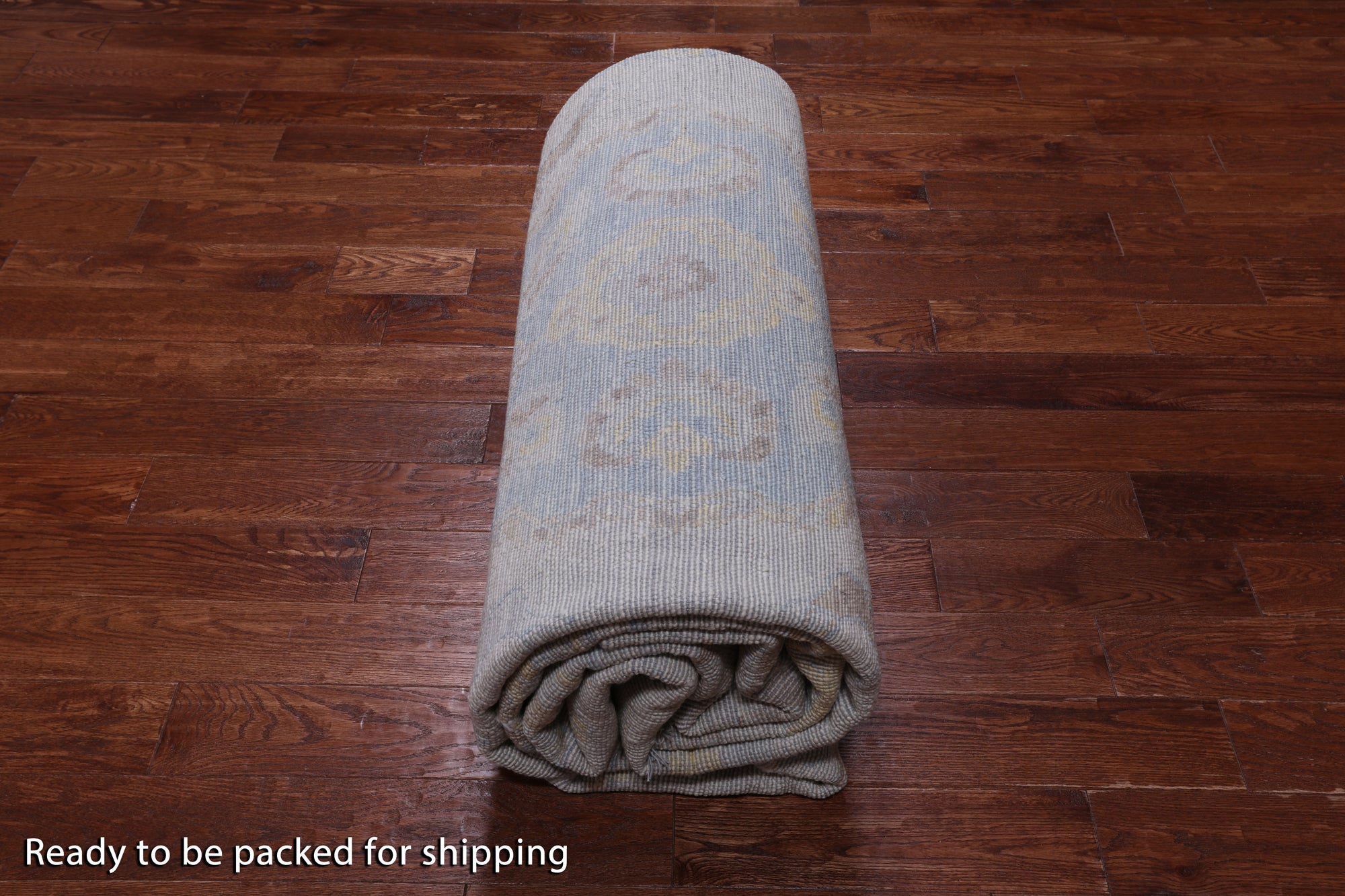 Ivory Persian Tabriz Hand Knotted Wool Rug - 10' 2" X 13' 10"