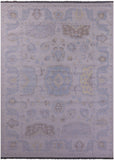 Ivory Persian Tabriz Hand Knotted Wool Rug - 10' 2" X 13' 10" - Golden Nile