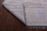 Ivory Persian Tabriz Hand Knotted Wool Rug - 10' 2" X 13' 10" - Golden Nile