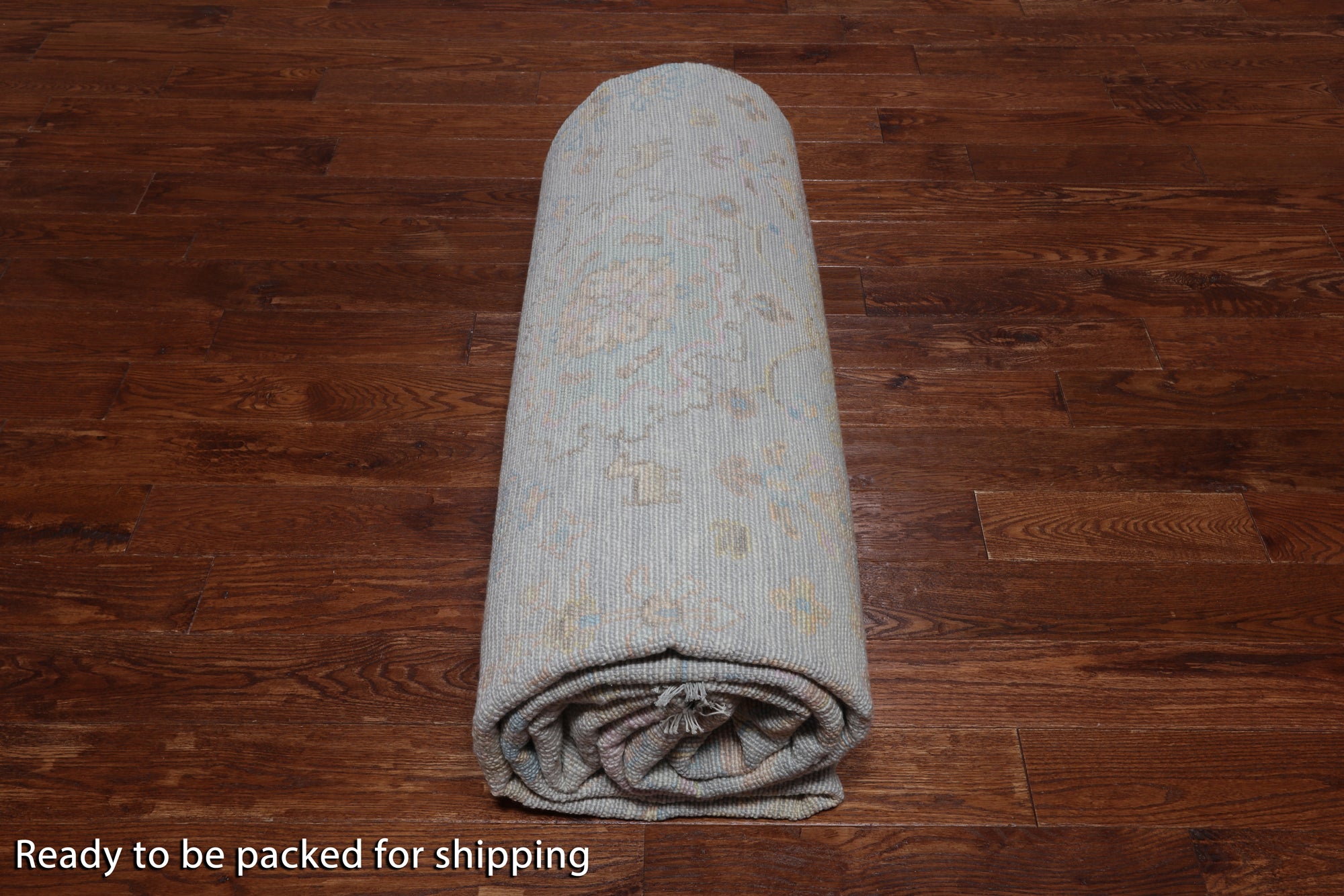 SUPER SALE Silver Persian Sultanabad Hand Knotted Wool Rug - 10' 0" X 14' 0"