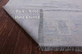 Silver Persian Tabriz Hand Knotted Wool Rug - 10' 4" X 14' 0" - Golden Nile