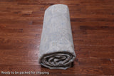 Grey Persian Tabriz Hand Knotted Wool Rug - 10' 2" X 13' 8"