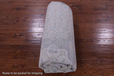 Grey Persian Tabriz Hand Knotted Wool Rug - 10' 2" X 13' 8" - Golden Nile