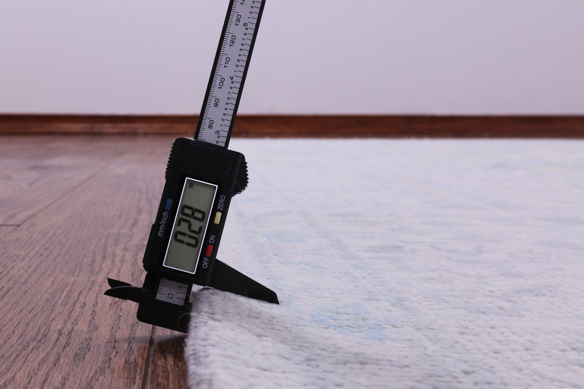 Light Grey Geometric Persian Mamluk Hand Knotted Wool Rug - 10' 2" X 13' 9" - Golden Nile