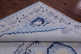 Blue Persian Bakshaish Hand Knotted Wool Rug - 10' 2" X 13' 11" - Golden Nile